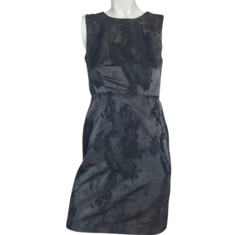 Ann Taylor LOFT Petites Gray New Career Dress 0P